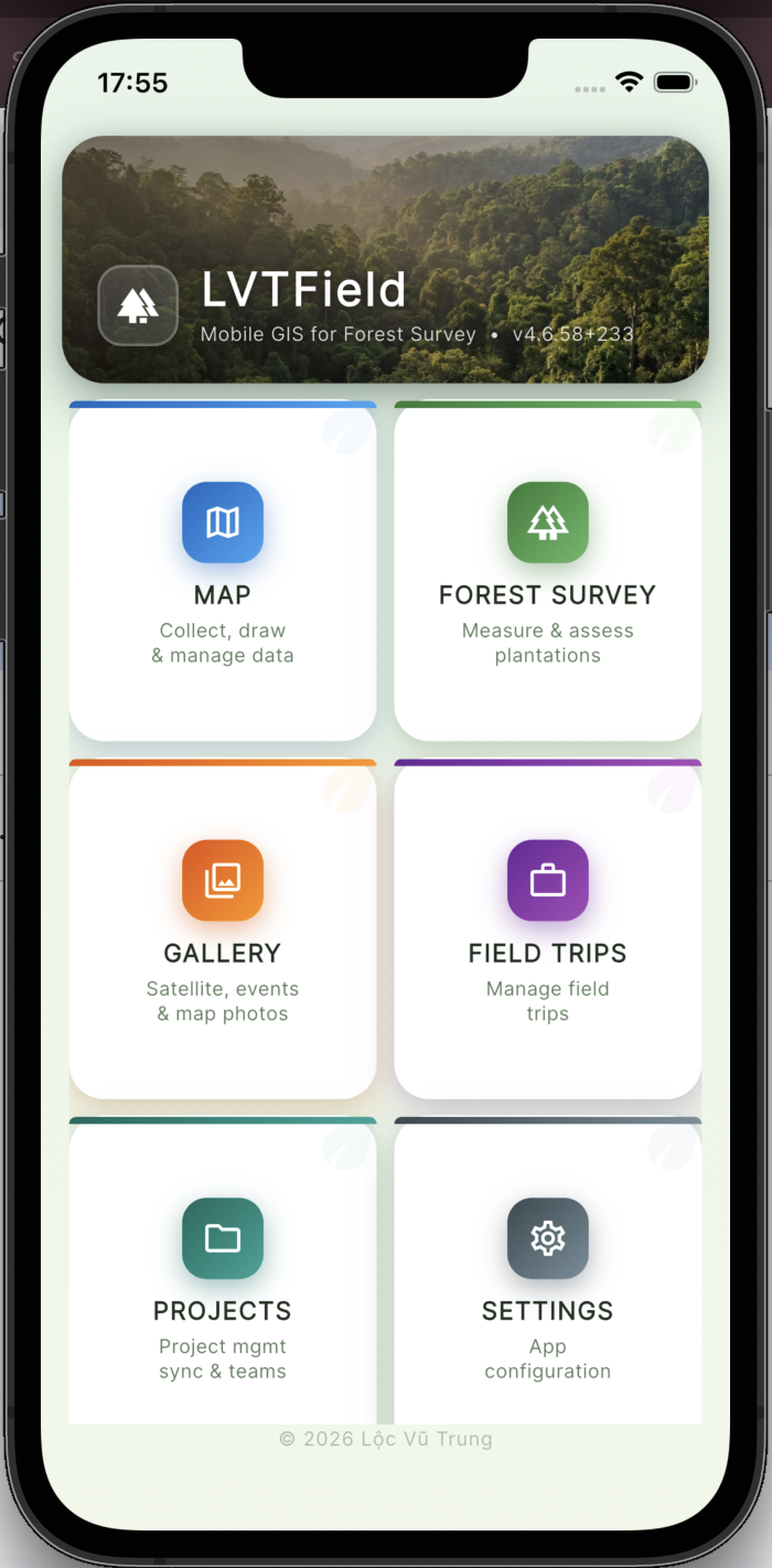 LVTField iOS Map