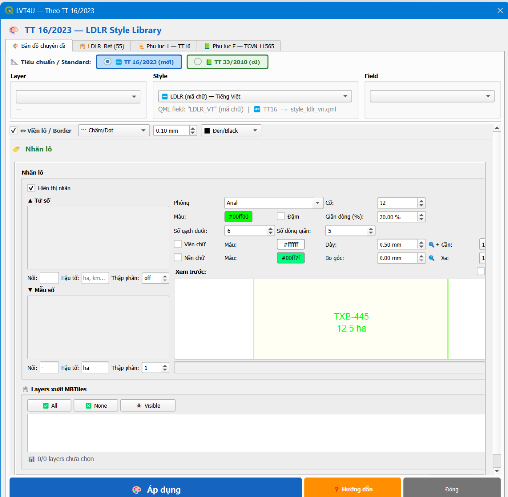 TT16 Style Library